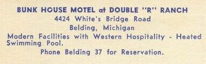 Belding - Vintage Postcard (newer photo)